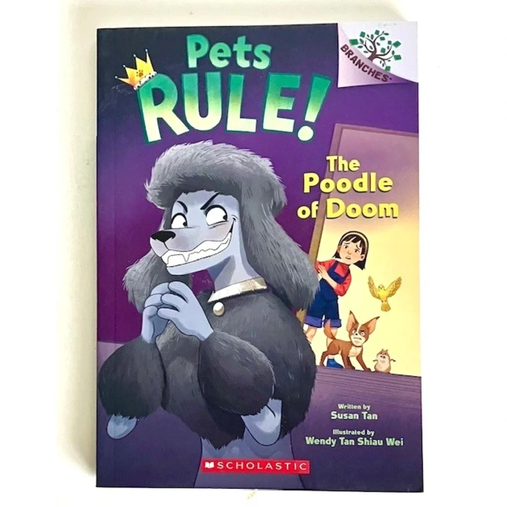BRANCHES BOOKS LOT OF 3 All Paws on Deck The Poodle of Doom & Moldylocks